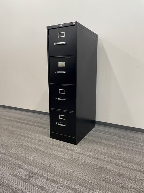 tall filing cabinet black 2